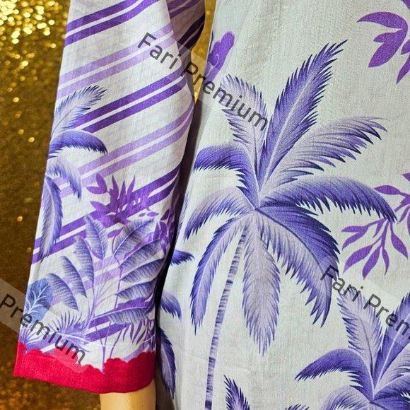 Asim Jofa 3PC Printed Lawn Cambric Cotton Shalwar Kameez Pakistani/Indian S/35 - Picture 8 of 11